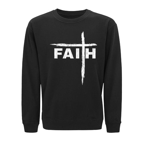 Faith Brush Stroke Sweatshirt